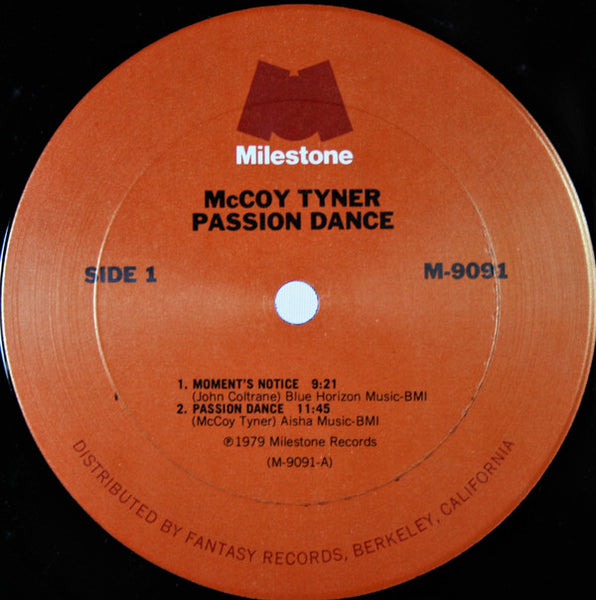 McCoy Tyner : Passion Dance (LP, Album)