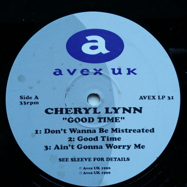 Cheryl Lynn : Good Time (2xLP, Album)