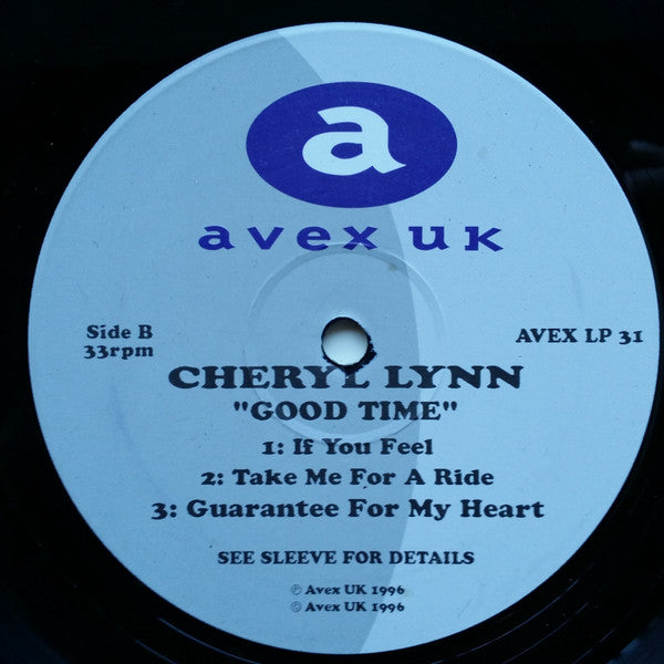 Cheryl Lynn : Good Time (2xLP, Album)