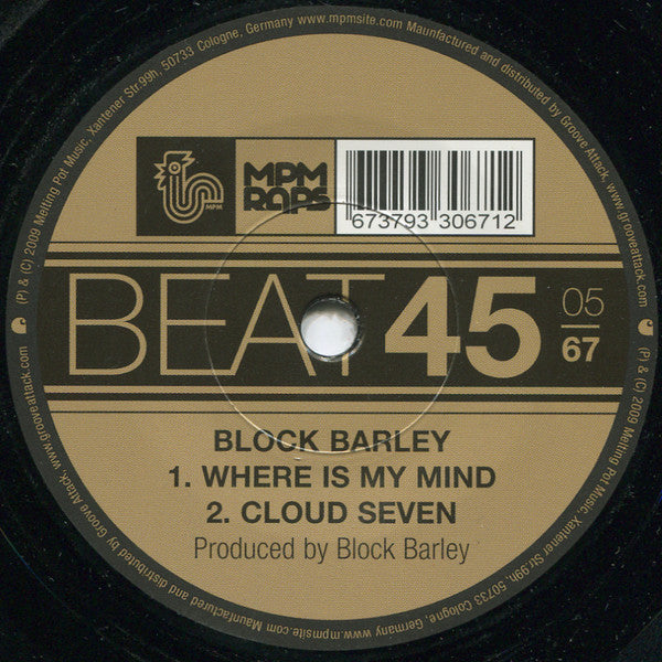 Block Barley Feat. Guilty Simpson : Michigan Nights (Remix) (7", Single)