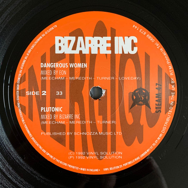 Bizarre Inc : Energique (2xLP, Album)