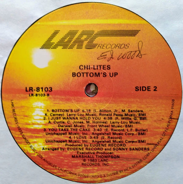 The Chi-Lites : Bottom's Up (LP, Album)