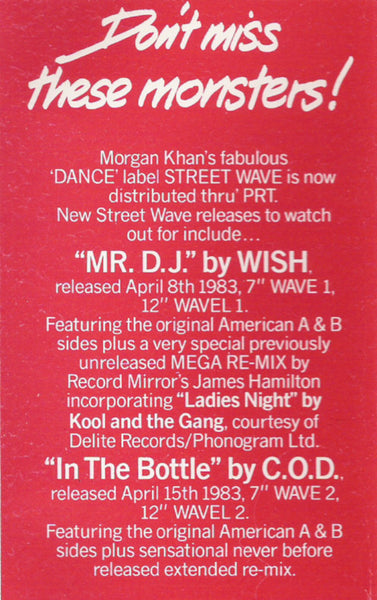 C.O.D. : In The Bottle (12")