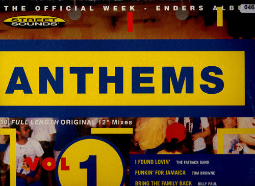 Various : Anthems Volume 1 (2xLP, Comp, RE)