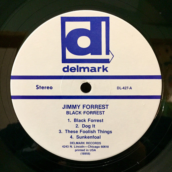 Jimmy Forrest : Black Forrest (LP, Album)
