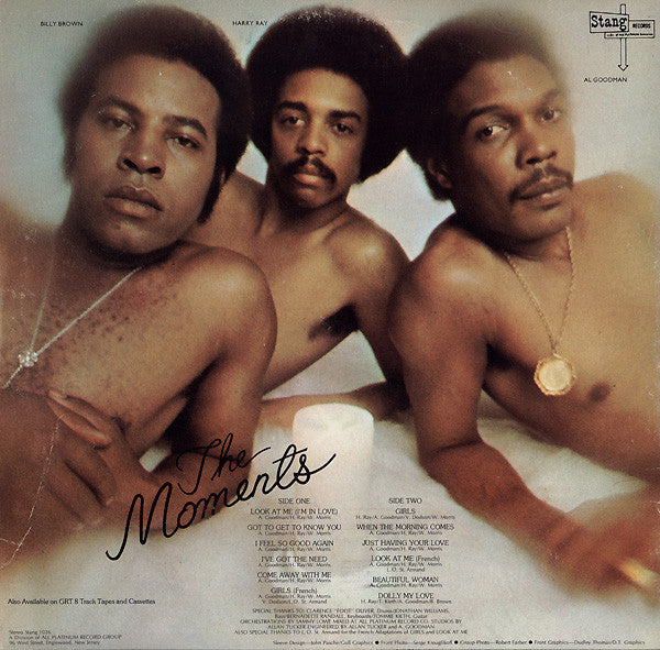 The Moments : Look At Me (LP, Album, Mon)