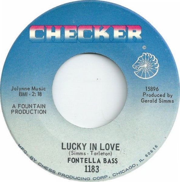 Fontella Bass : Lucky In Love / Sweet Lovin' Daddy (7", Single)