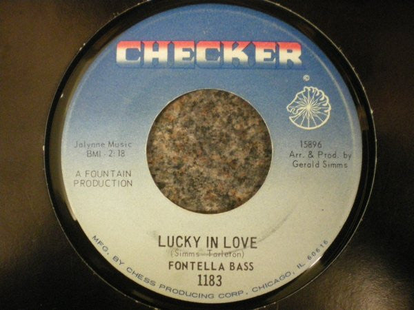 Fontella Bass : Lucky In Love / Sweet Lovin' Daddy (7", Single)