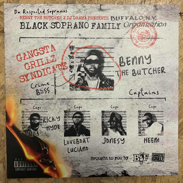 Benny The Butcher x DJ Drama : The Respected Sopranos (LP, Album)