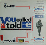 Jeff Redd : You Called & Told Me (12", Single)