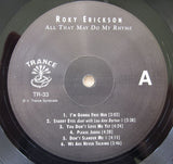 Roky Erickson : All That May Do My Rhyme (LP, Album)