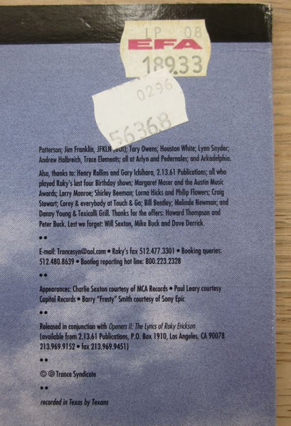 Roky Erickson : All That May Do My Rhyme (LP, Album)