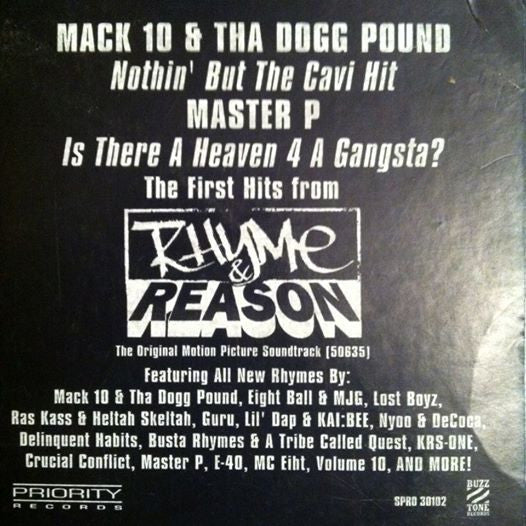 Mack 10 & Tha Dogg Pound : Nothin' But The Cavi Hit (12", Promo)
