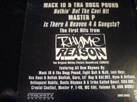 Mack 10 & Tha Dogg Pound : Nothin' But The Cavi Hit (12", Promo)