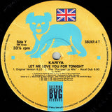Kariya : Let Me Love You For Tonight (12")
