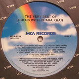 Rufus With Chaka Khan* : The Very Best Of Rufus With Chaka Khan (LP, Comp, Pin)