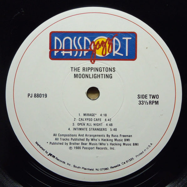 The Rippingtons : Moonlighting (LP, Album, Ele)