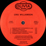 Cris Williamson : Cris Williamson (LP, Album, RE)