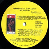 Mel & Tim : Starting All Over Again (LP, Album, Promo)