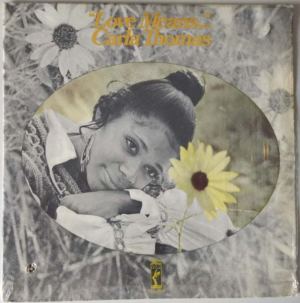 Carla Thomas : Love Means... (LP, Album, RP, w/ )