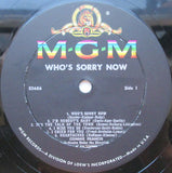 Connie Francis : Who's Sorry Now (LP, Album, Mono, RE)
