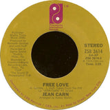 Jean Carn : Free Love / Where Did You Ever Go (7", Styrene)