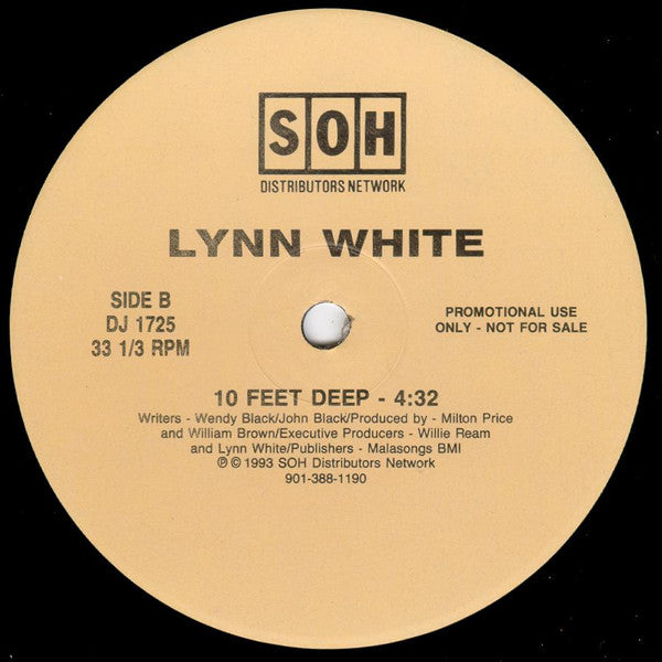 Lynn White : I Don't Know Why (12", Promo)