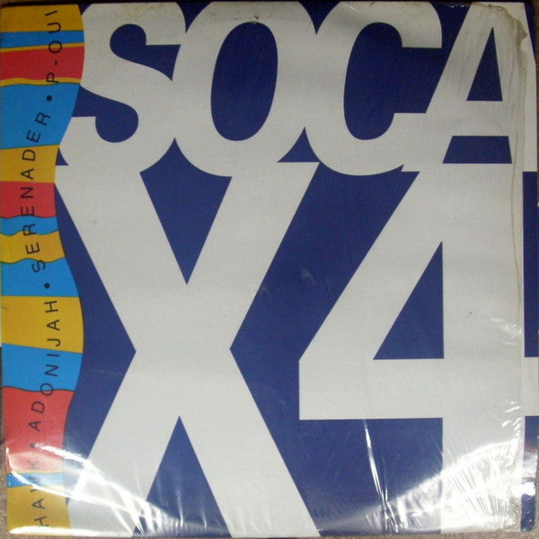 Various : Soca X 4 (LP, Comp)