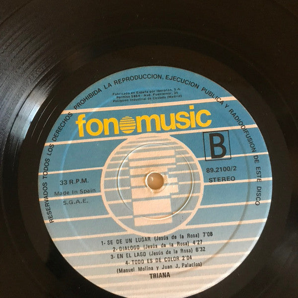 Triana (2) : Triana (LP, Album, RE, Gat)