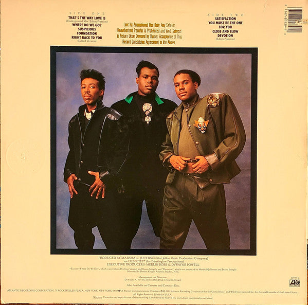 Ten City : Foundation (LP, Album, Spe)