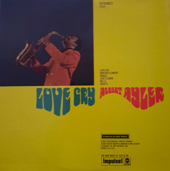 Albert Ayler : Love Cry (LP, Album, RE, Gat)