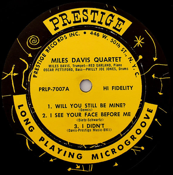 The Miles Davis Quartet : The Musings Of Miles (LP, Album, Mono, HI )
