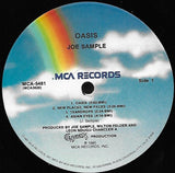 Joe Sample : Oasis (LP, Album, Pin)