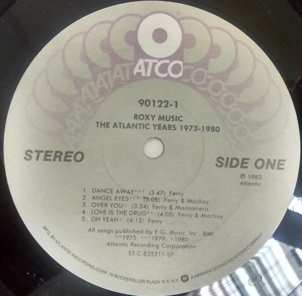 Roxy Music : The Atlantic Years 1973 - 1980 (LP, Comp, Spe)