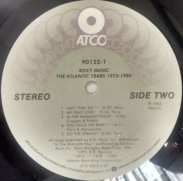 Roxy Music : The Atlantic Years 1973 - 1980 (LP, Comp, Spe)