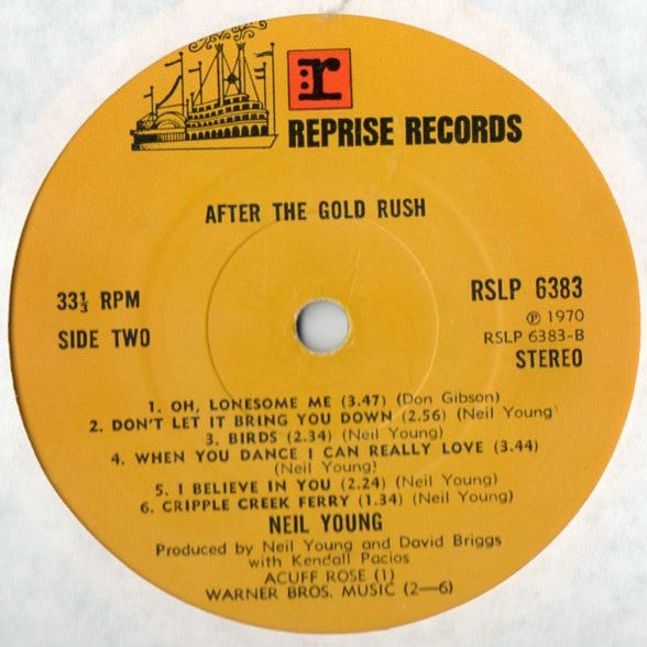 Neil Young : After The Gold Rush (LP, Album, T-C)