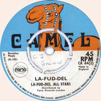 Winston Heywood / Fud Christian All Stars : I Will Never Fall In Love Again / La-Fud-Del (7")