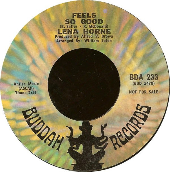 Lena Horne : Feels So Good (7", Promo, Styrene)