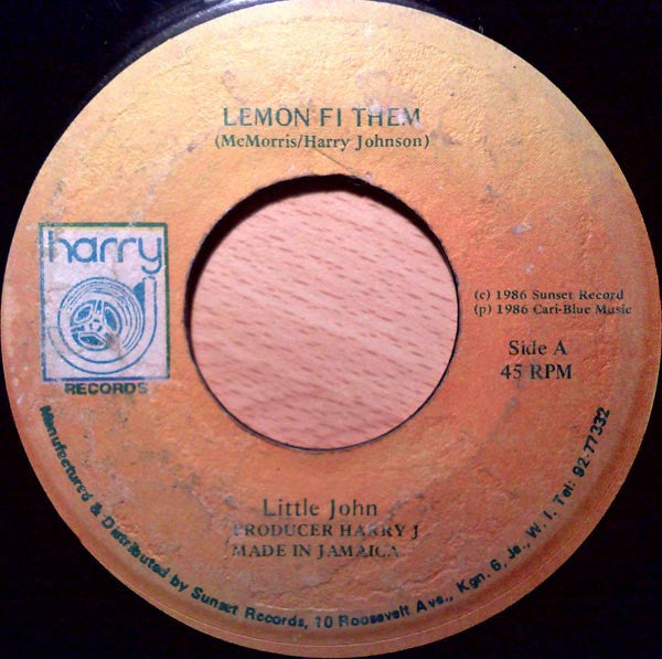 Little John : Lemon Fi Them (7")