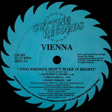 Coro / Vienna (2) : Stand By Your Lover / Two Wrongs (Don't Make It Right) (12")