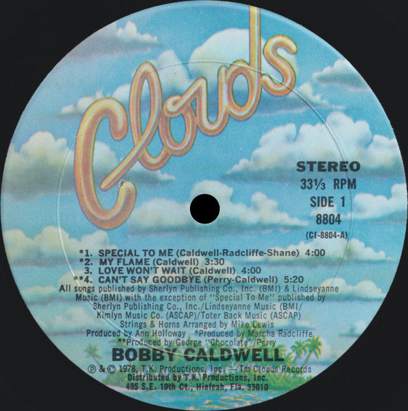 Bobby Caldwell : Bobby Caldwell (LP, Album, Mon)