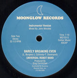 The Universal Robot Band : Barely Breaking Even (12", RE, Unofficial)