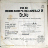 Monty Norman : Excerpts From Dr. No ⋆ Film Sound Track (7", EP, Kno)