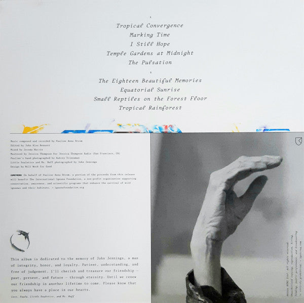 Pauline Anna Strom : Angel Tears In Sunlight (LP, Album, Ltd, Scr)
