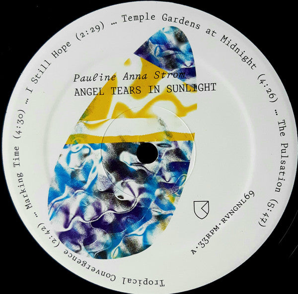 Pauline Anna Strom : Angel Tears In Sunlight (LP, Album, Ltd, Scr)