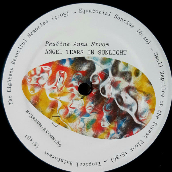 Pauline Anna Strom : Angel Tears In Sunlight (LP, Album, Ltd, Scr)