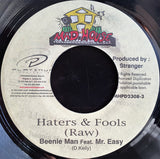 Beenie Man Feat. Mr. Easy : Haters & Fools (7")