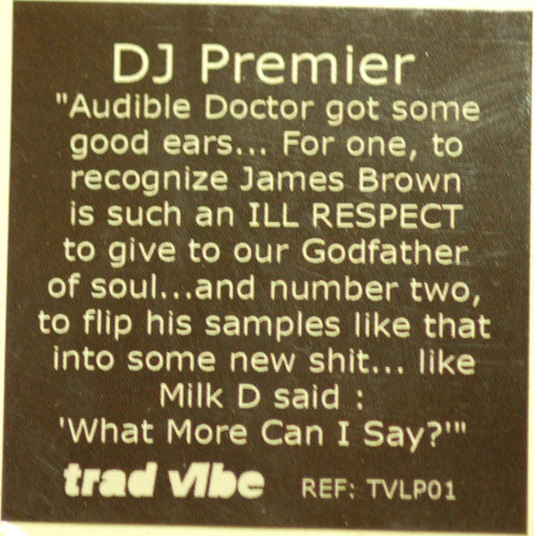The Audible Doctor : Brownies (LP, Album)
