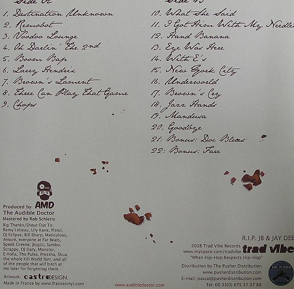 The Audible Doctor : Brownies (LP, Album)