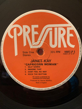 Janet Kay : Capricorn Woman (LP, Album)